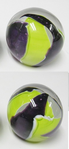 GES \"Patchwork\" Round Paperweight<br> (click picture for full description)